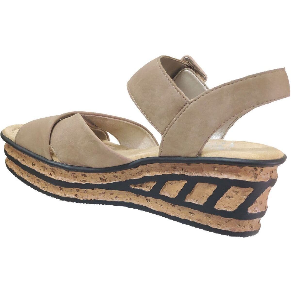 Women's Platforms Rieker Beige