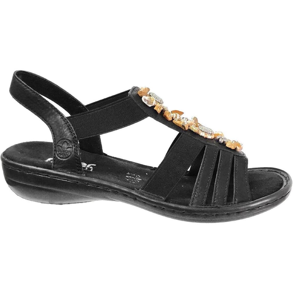 Women's Sandals Rieker Black
