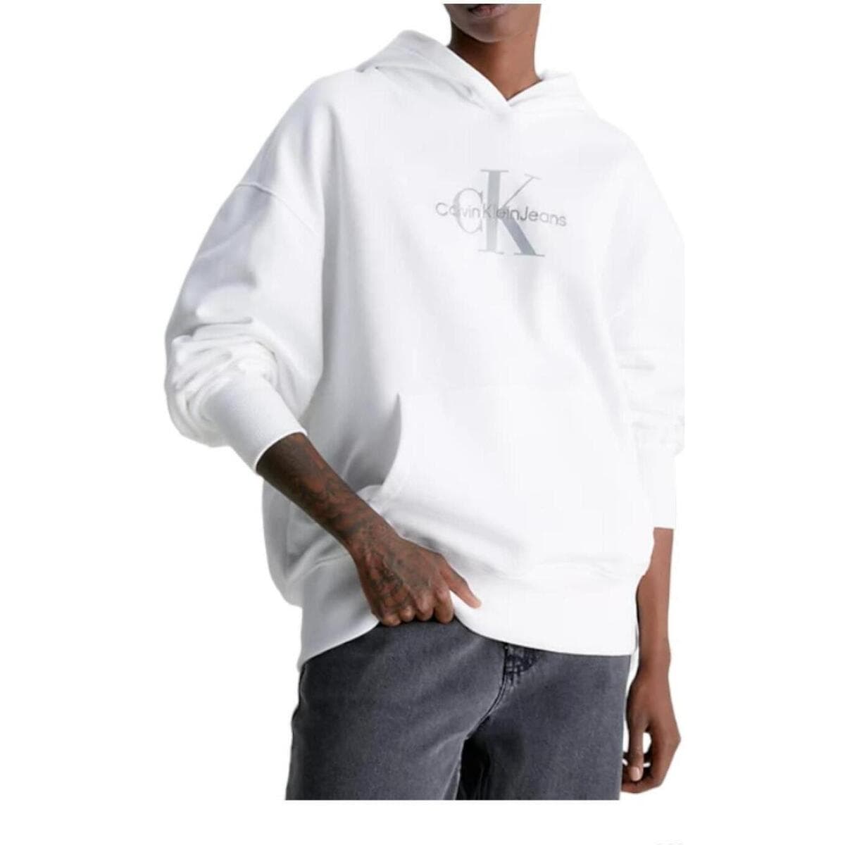 Women's Sweatshirts Calvin Klein White