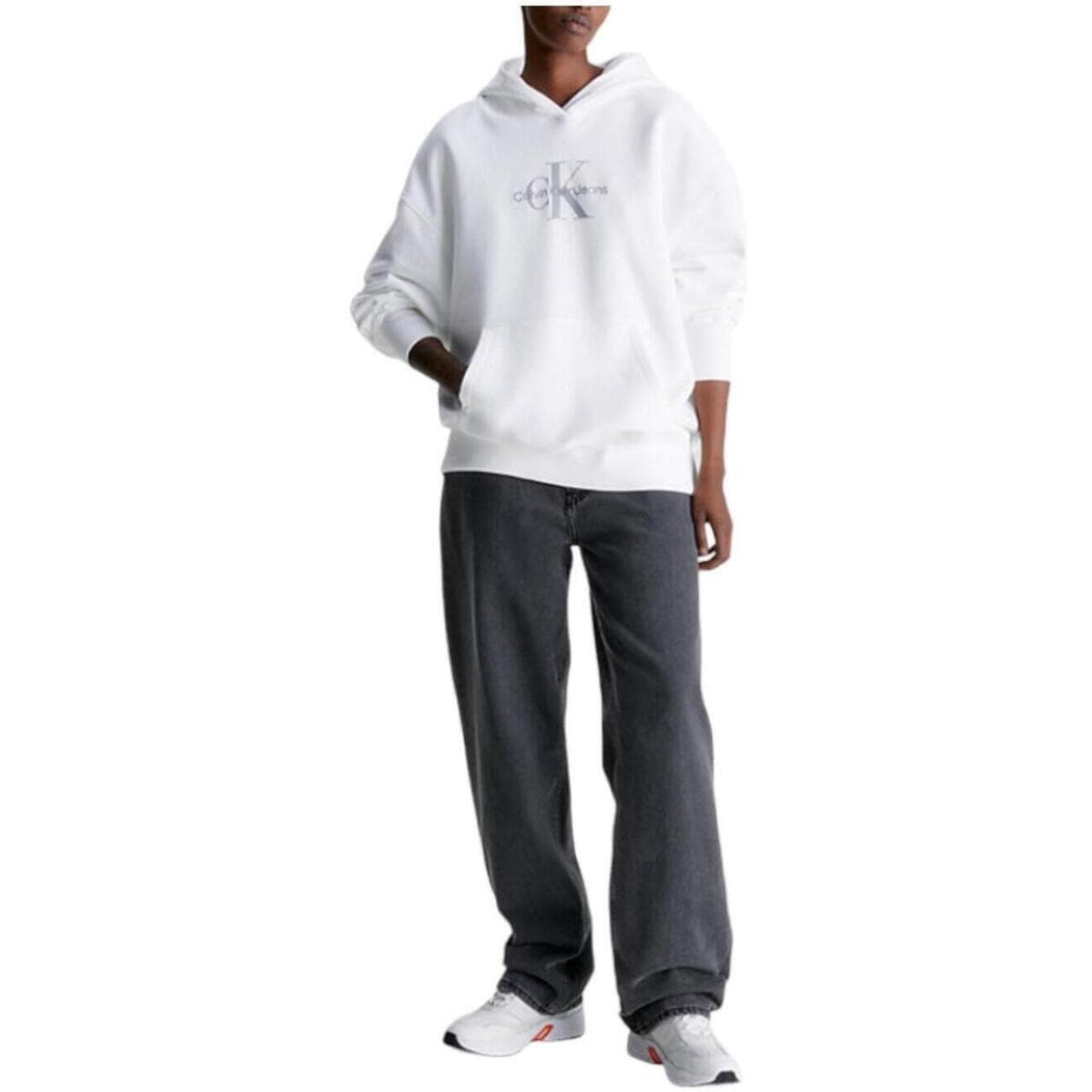 Women's Sweatshirts Calvin Klein White