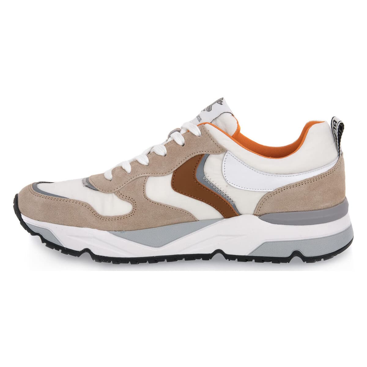 Men's Sneakers Voile Blanche Beige