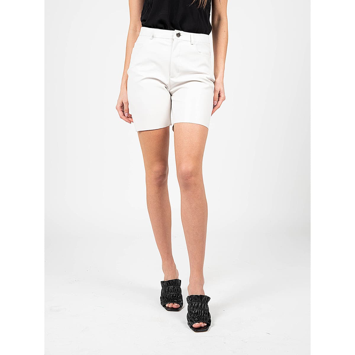 Women's Shorts Pinko White