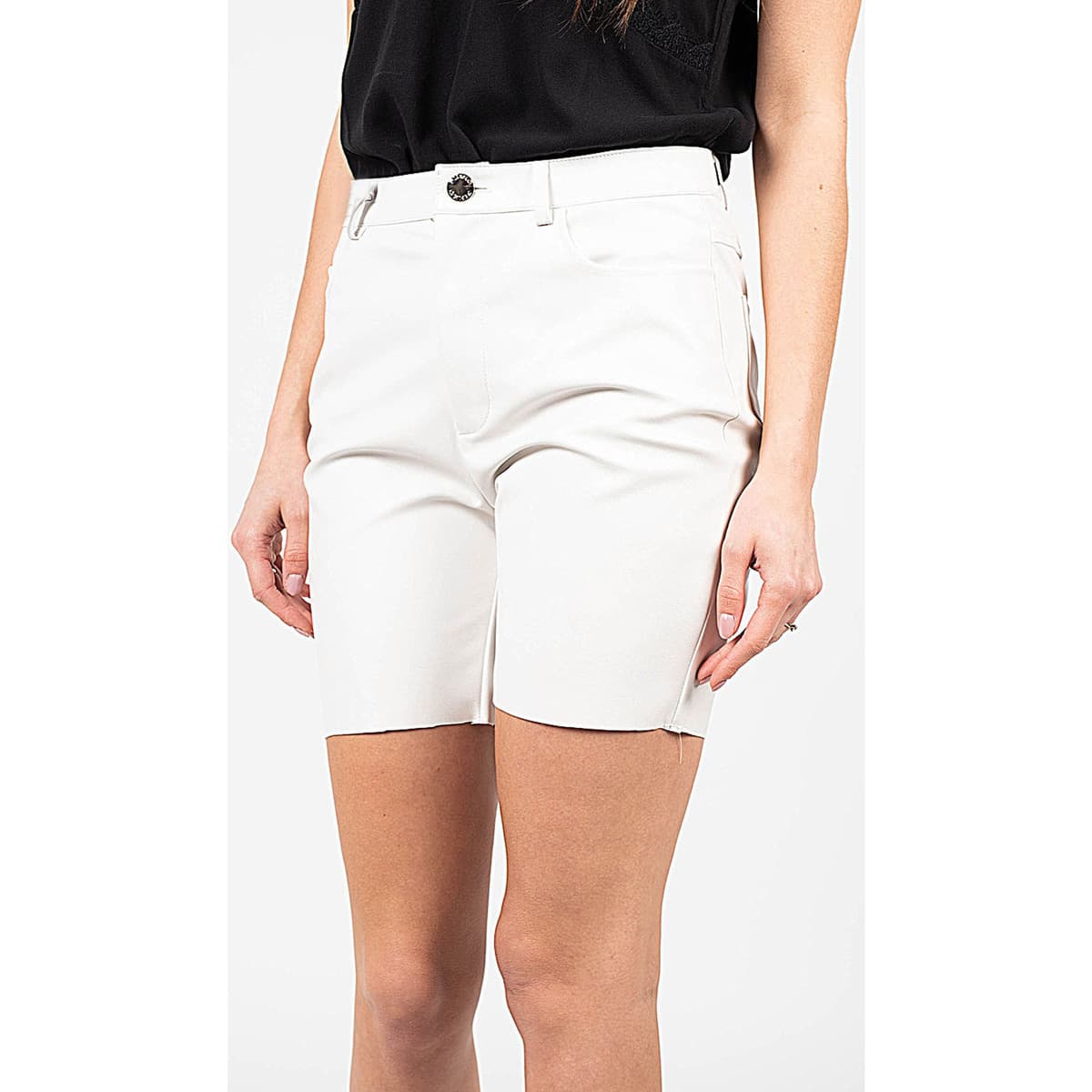 Women's Shorts Pinko White