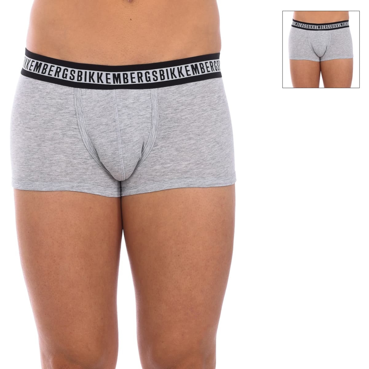 Men's Boxer Briefs Bikkembergs Gray