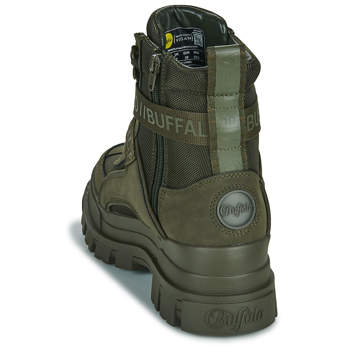 Women's Boots Buffalo Khaki