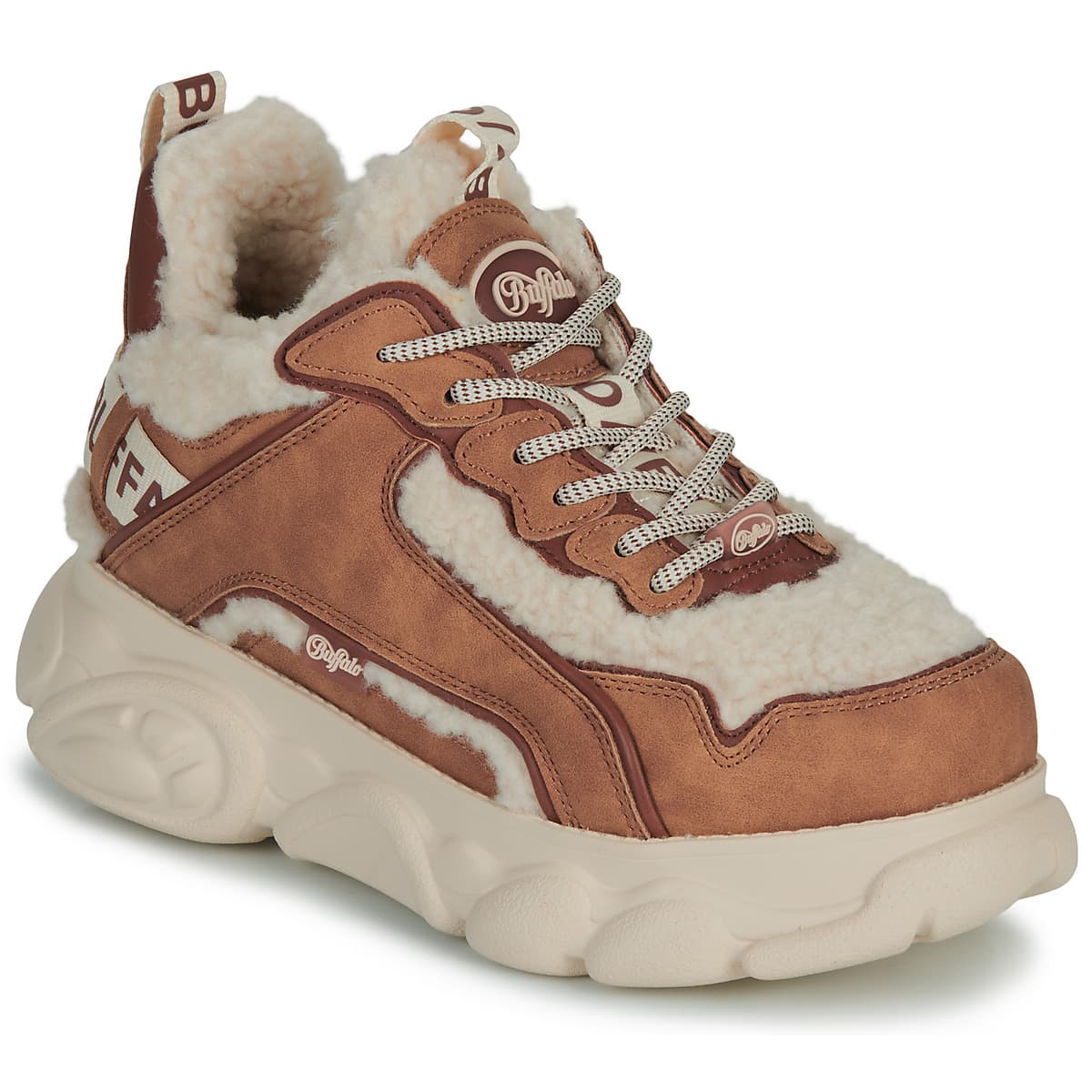Women's Sneakers Buffalo Brown