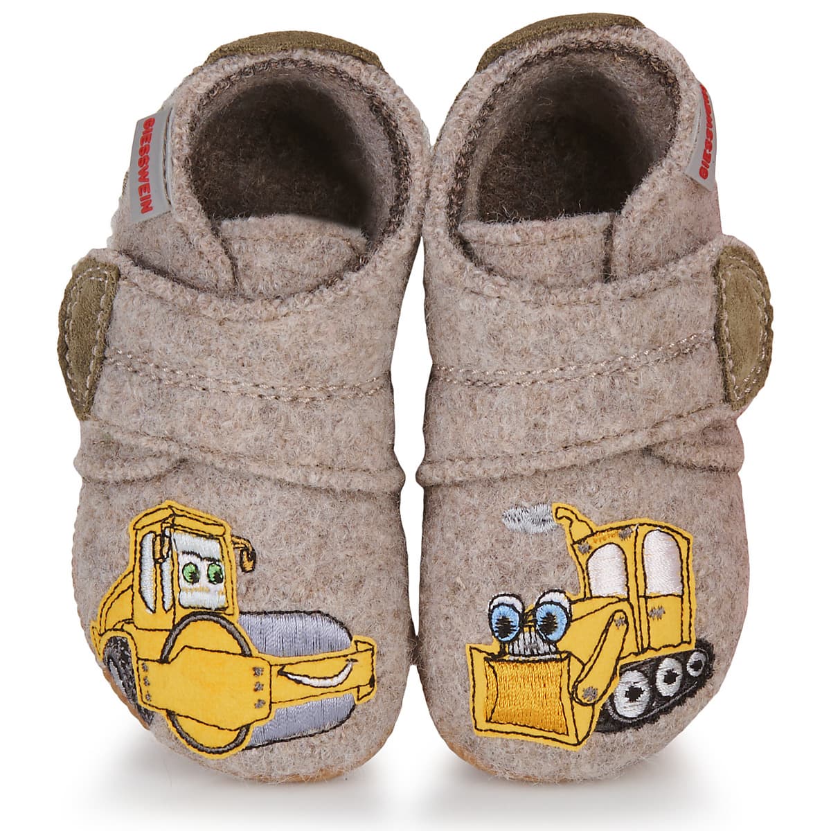 Boys' House Slippers Giesswein Beige