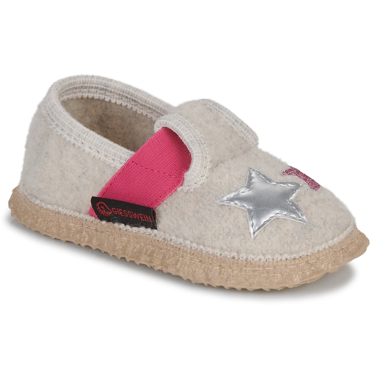 Girls' House Slippers Giesswein Beige