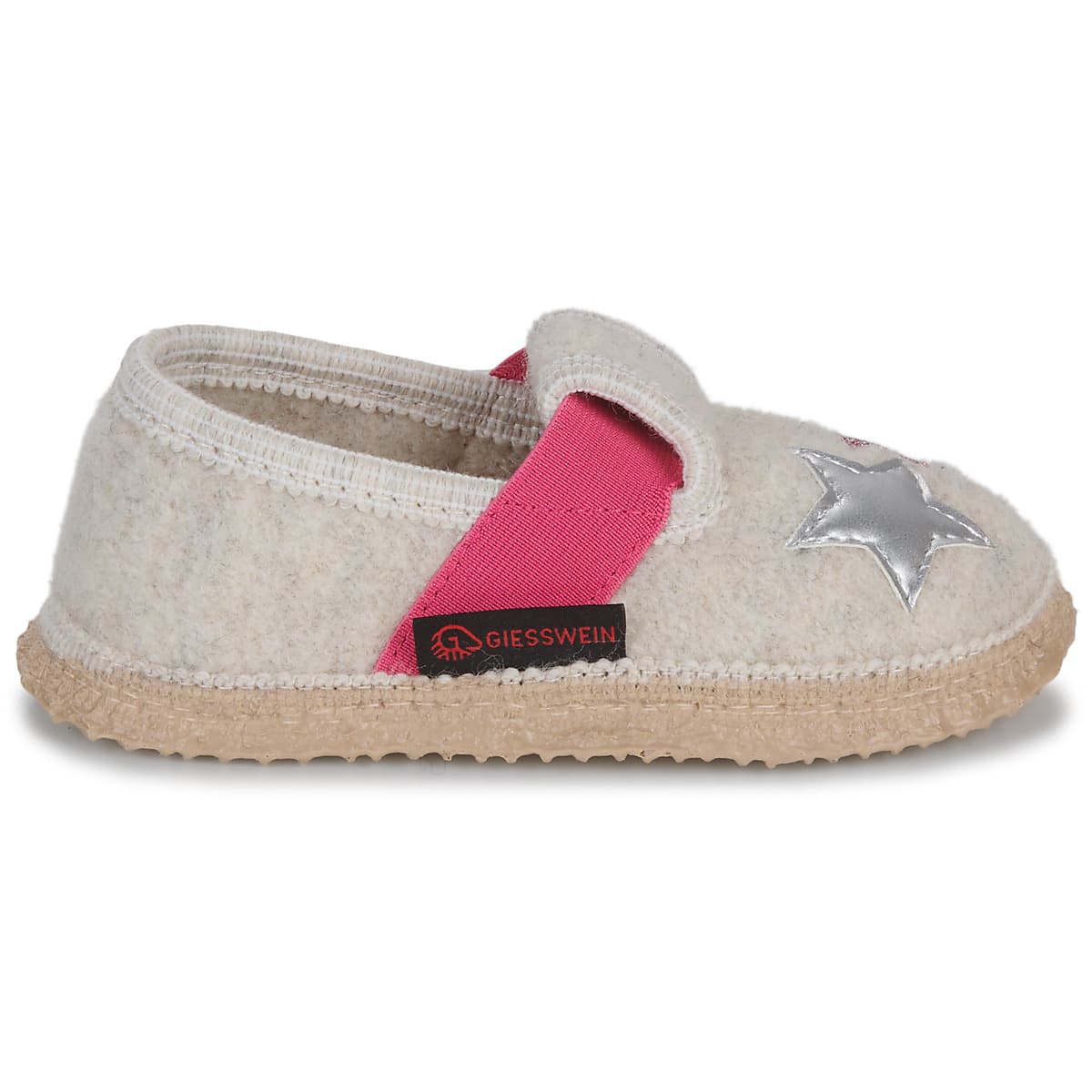 Girls' House Slippers Giesswein Beige