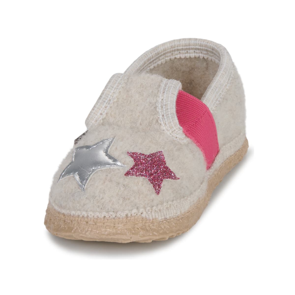 Girls' House Slippers Giesswein Beige