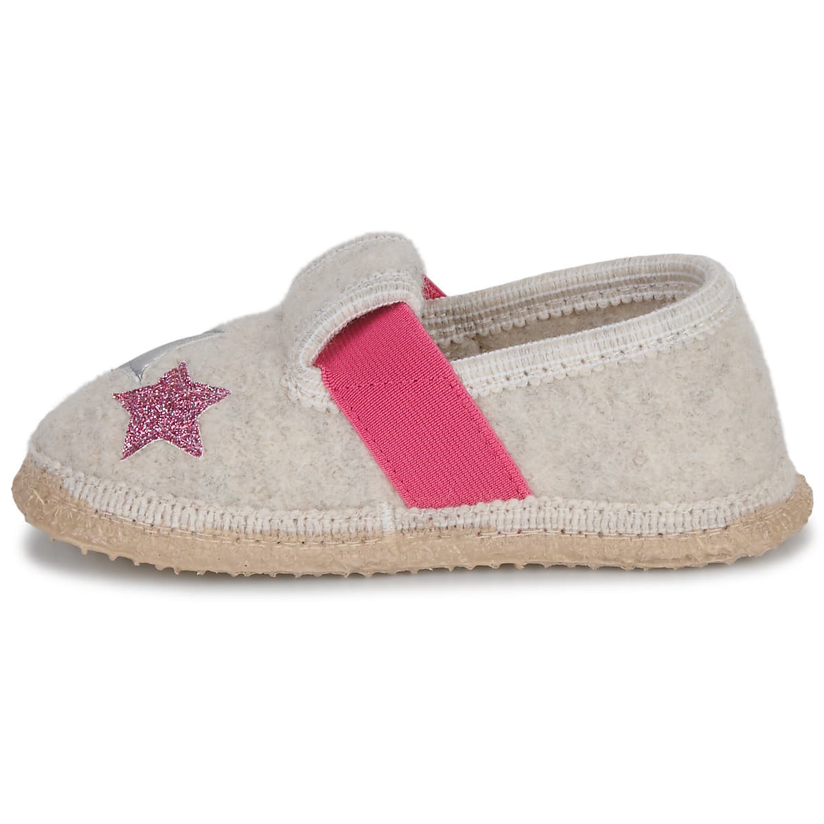 Girls' House Slippers Giesswein Beige