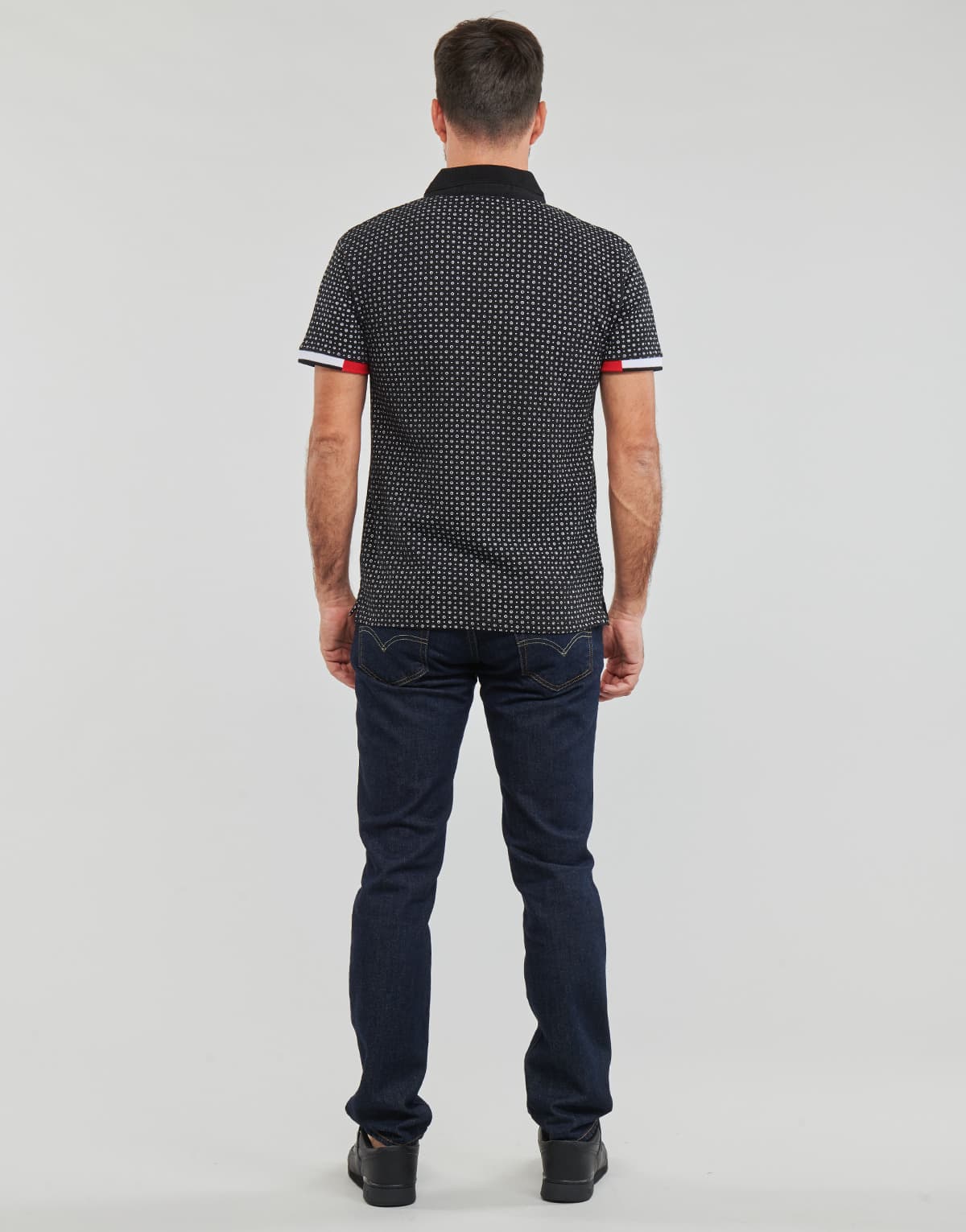 Men's Polo Shirts Yurban Black