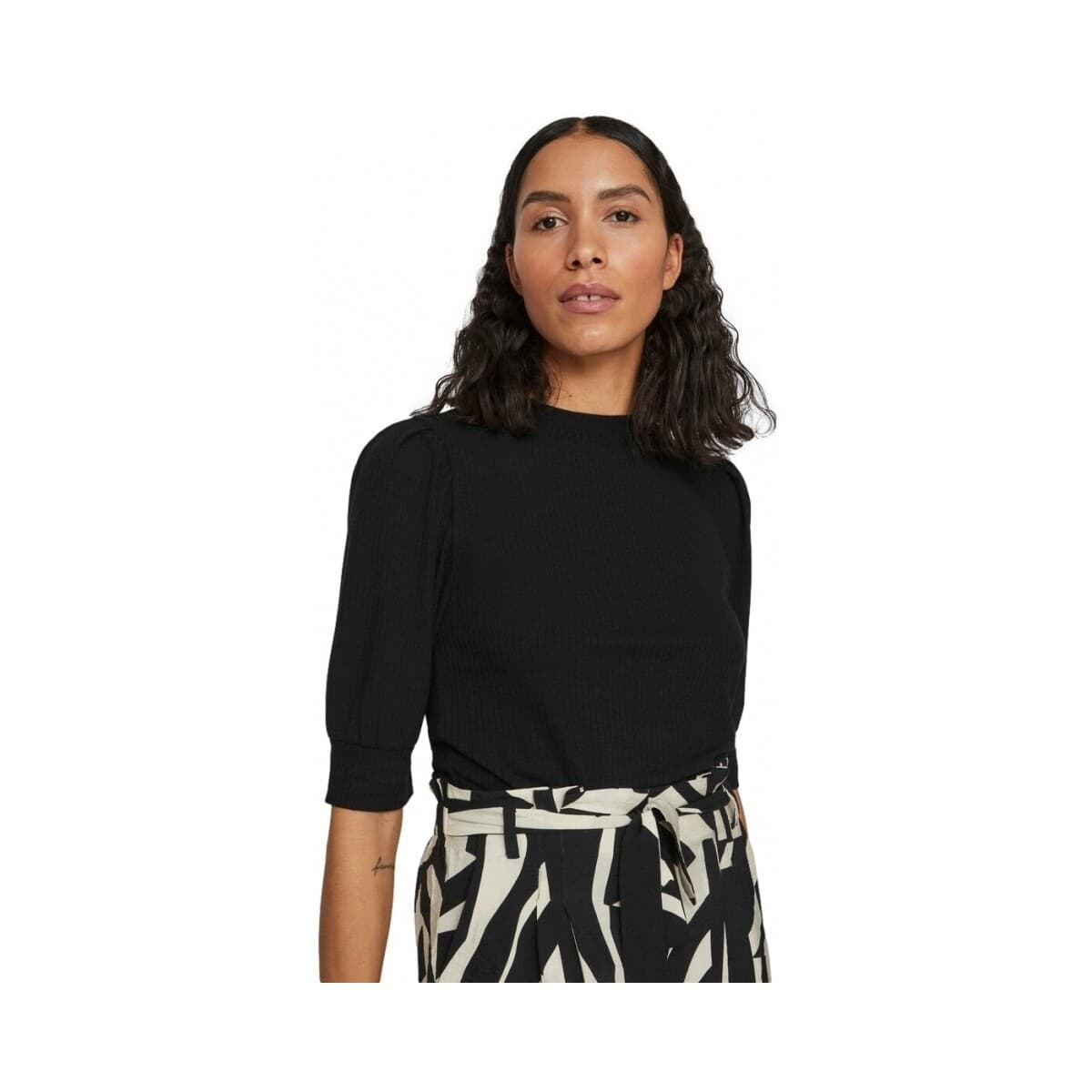 Μπλούζα Vila Noos Top Felia 2/4 - Black