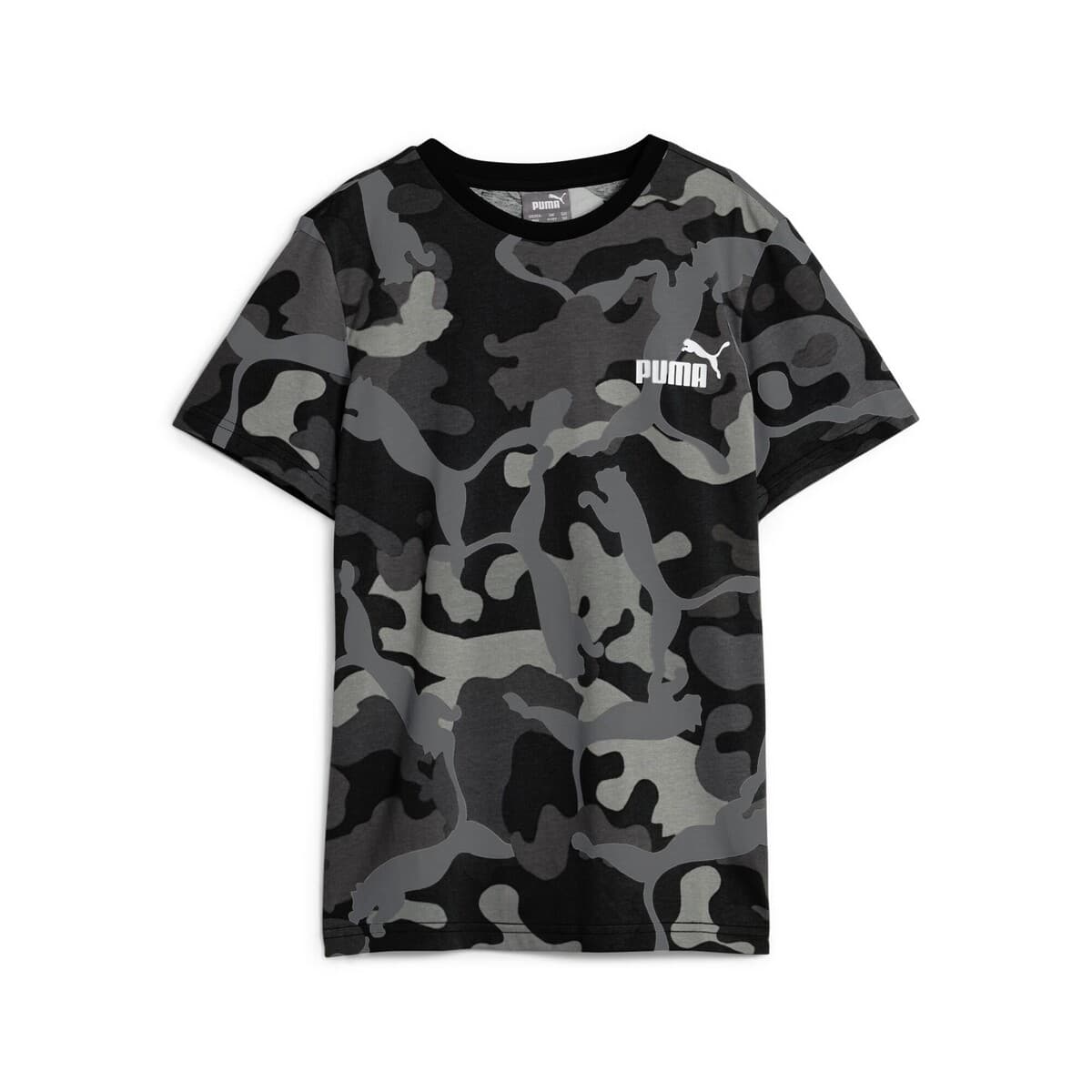 Boys' T-Shirts Puma Black
