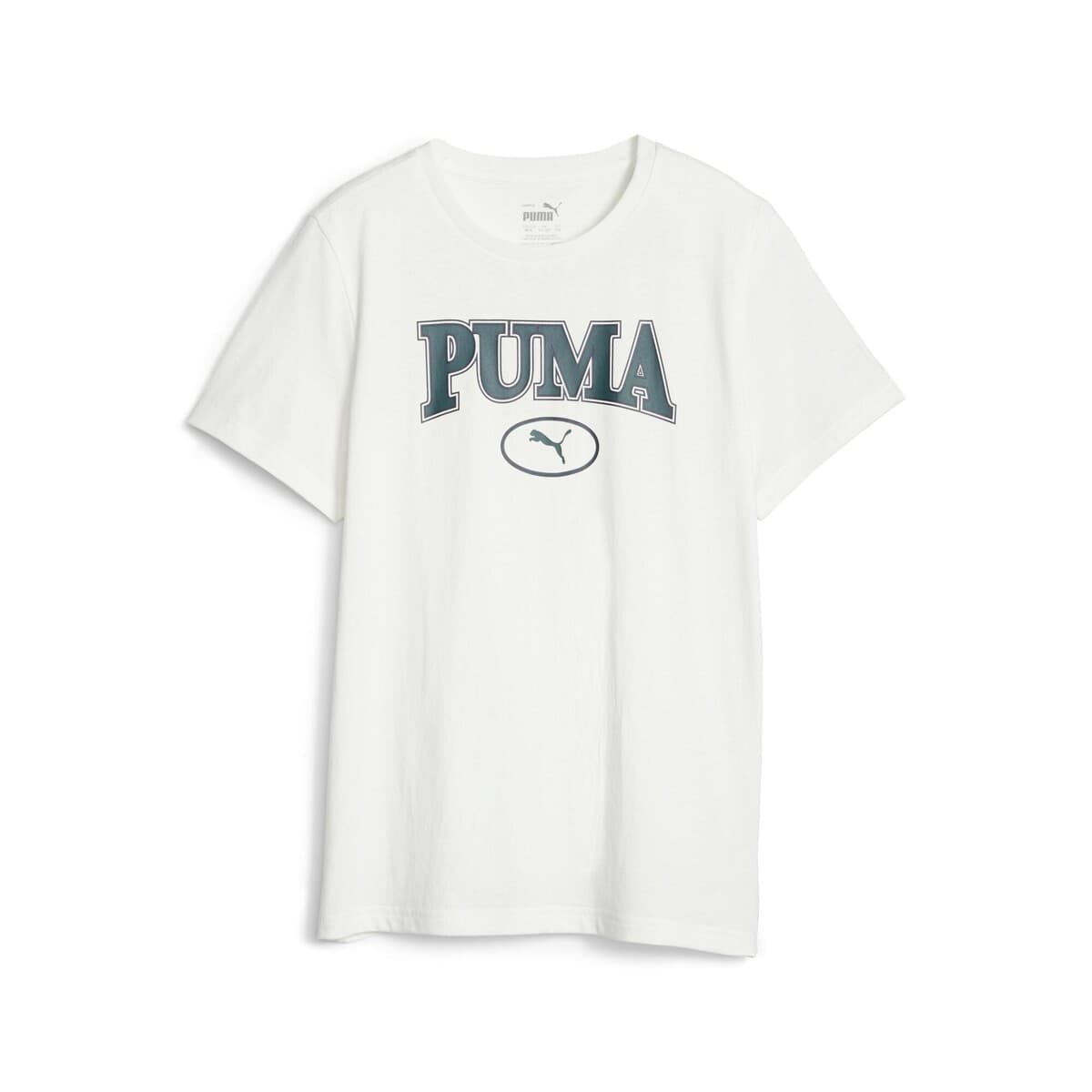 Boys' T-Shirts Puma White