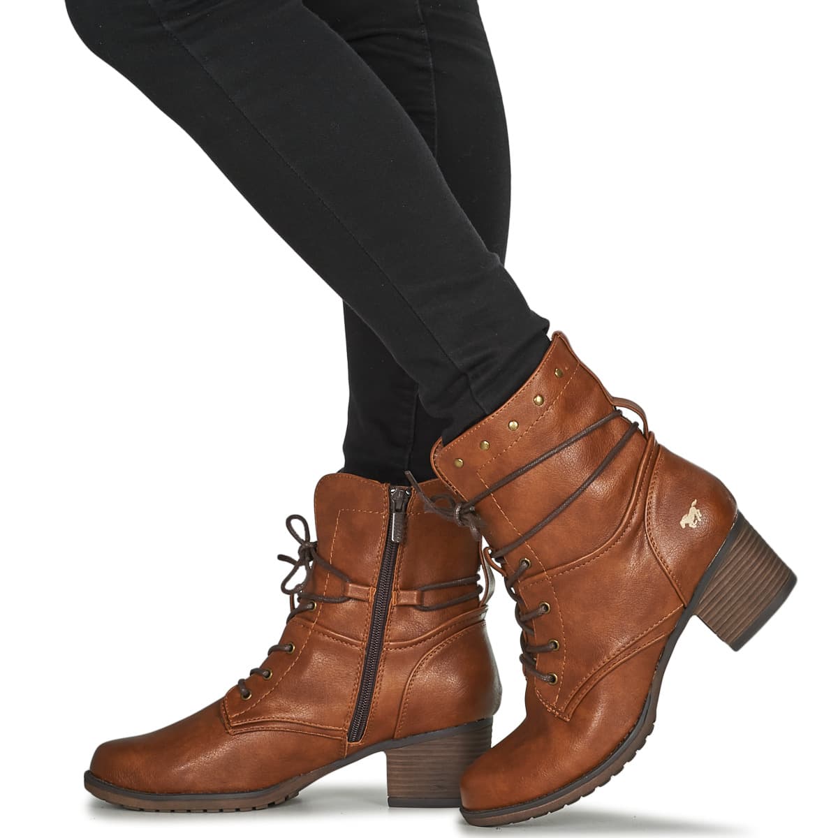 Women's Ankle Boots Mustang Brown