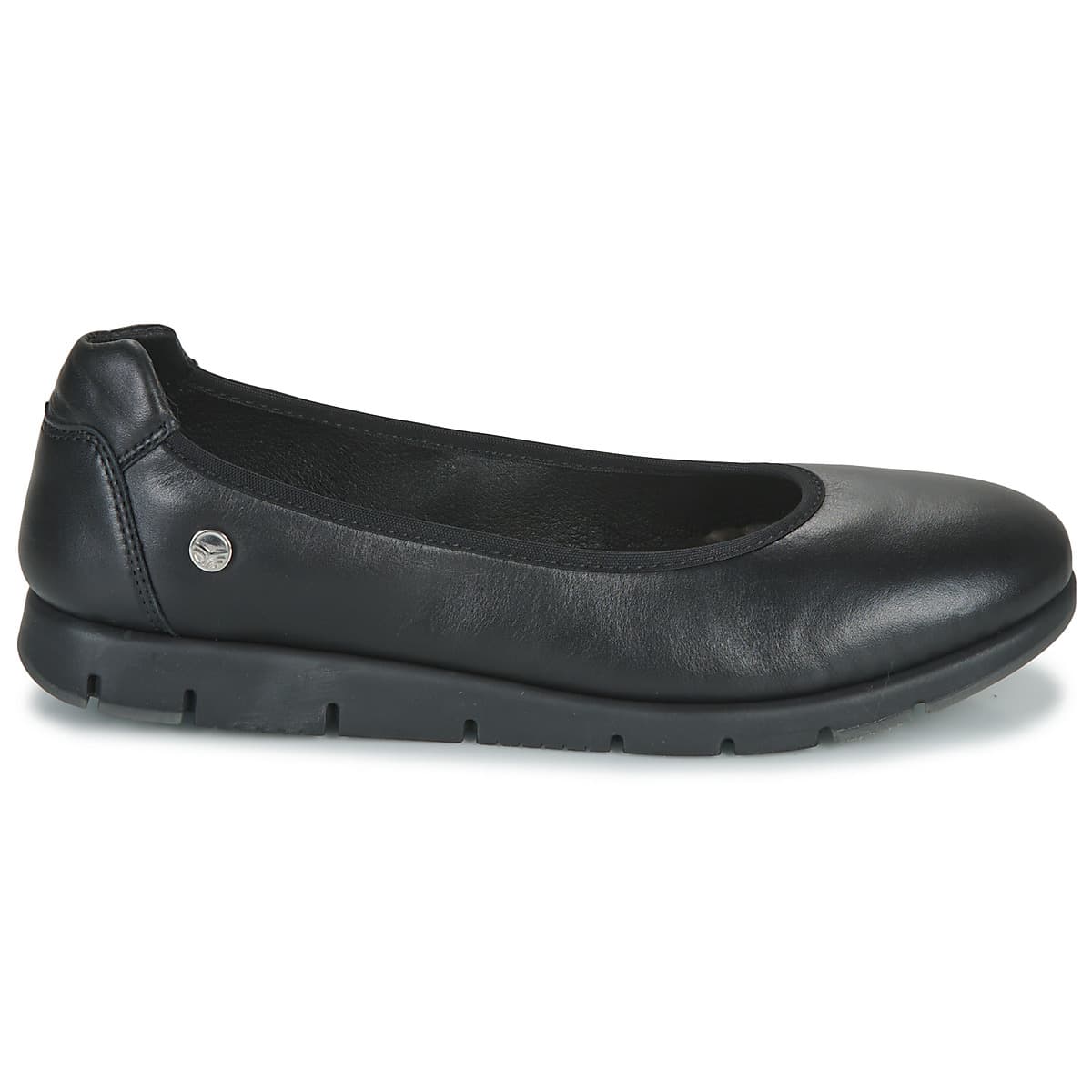 Women's Ballet Flats Casual Attitude Black