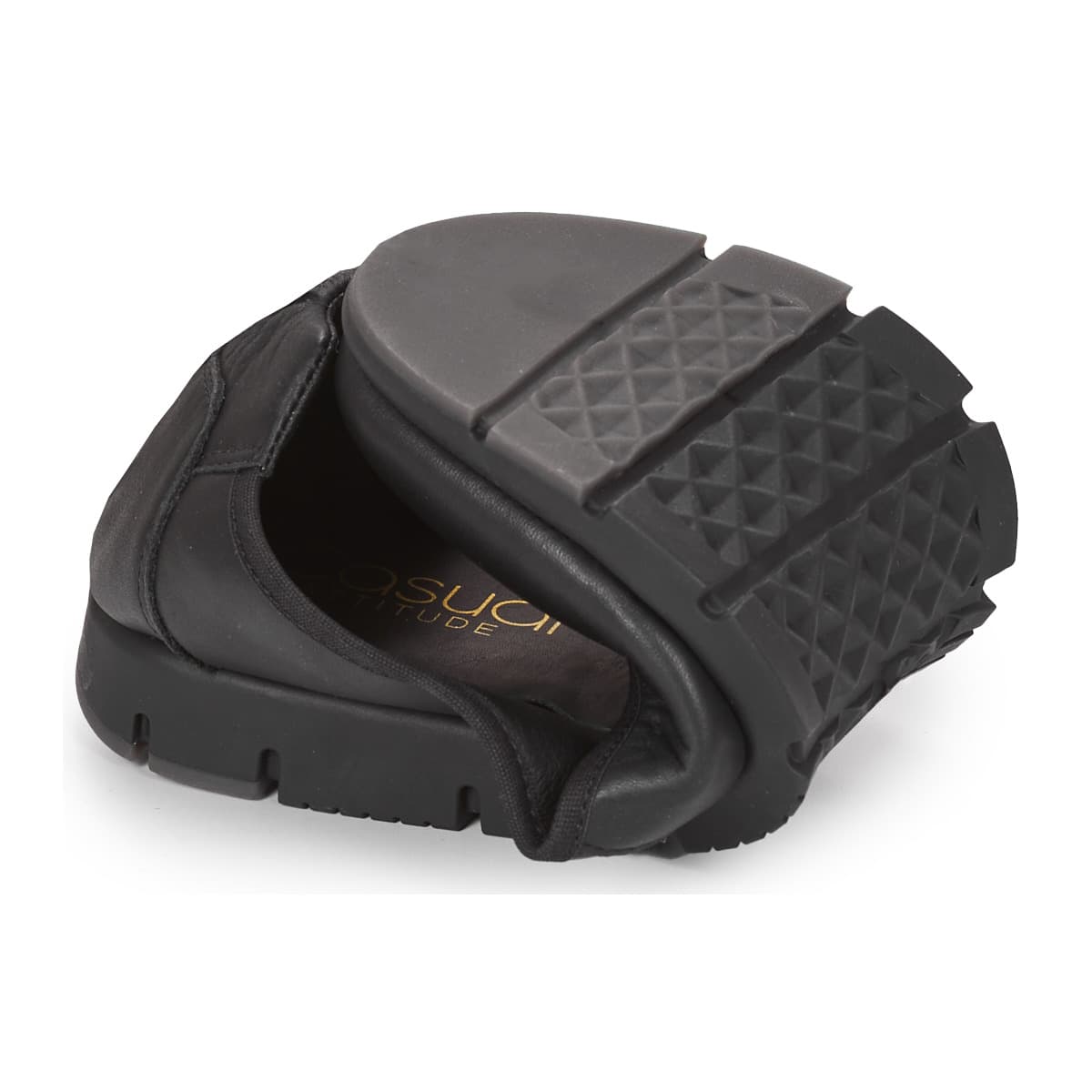 Women's Ballet Flats Casual Attitude Black