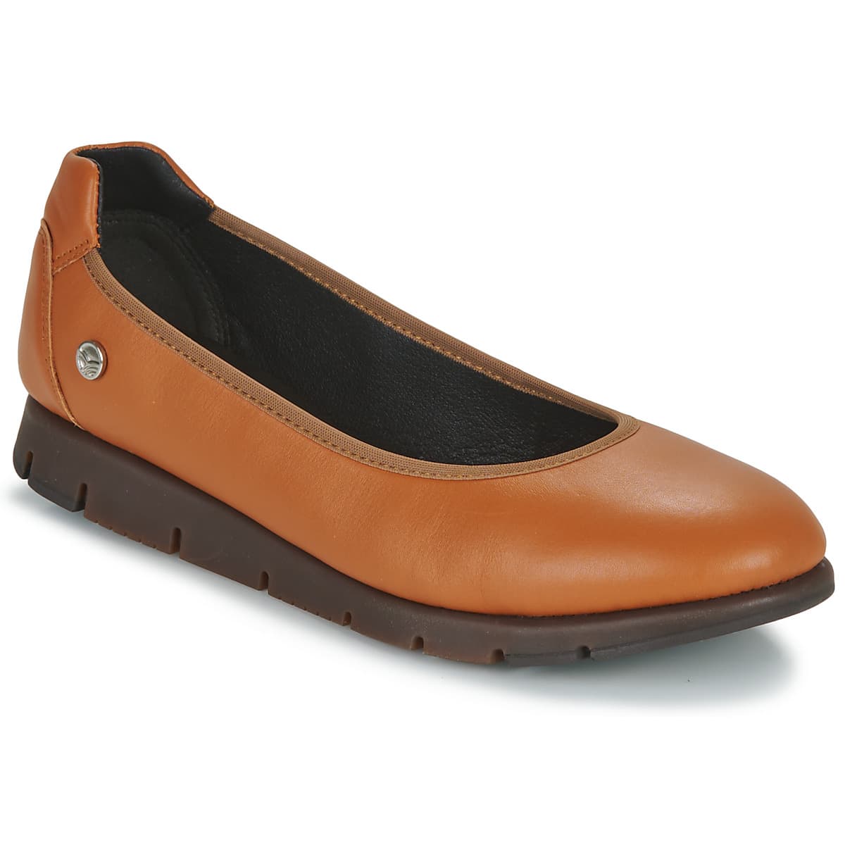 Women's Ballet Flats Casual Attitude Brown
