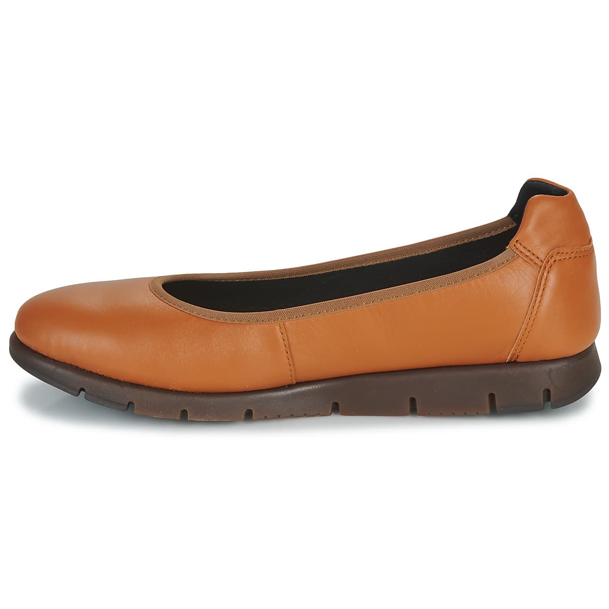 Women's Ballet Flats Casual Attitude Brown