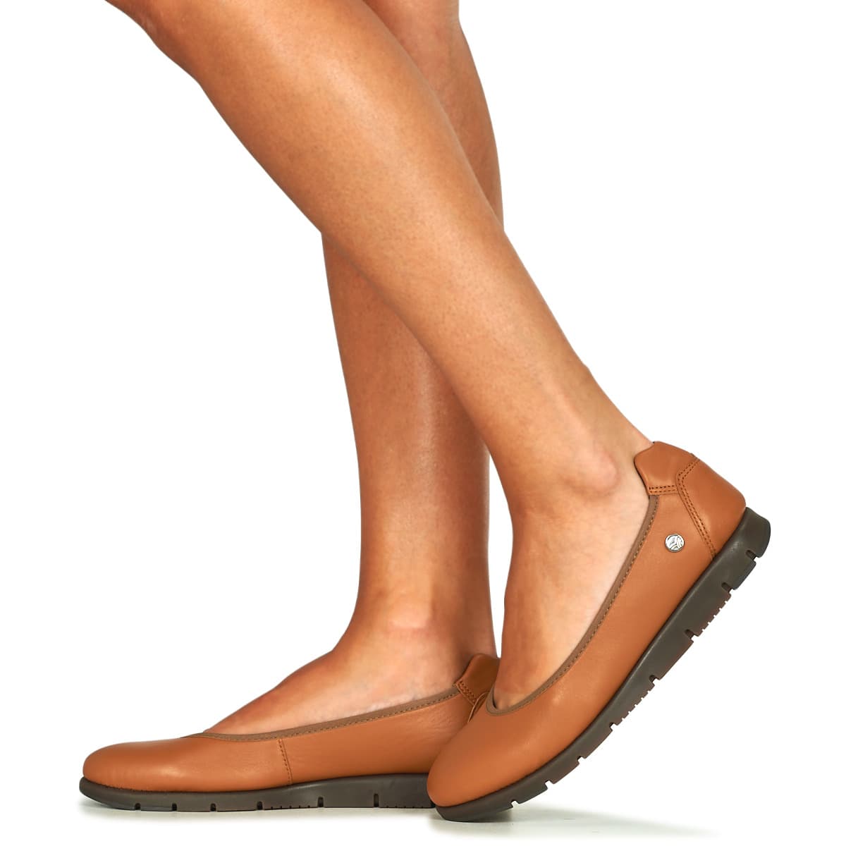 Women's Ballet Flats Casual Attitude Brown