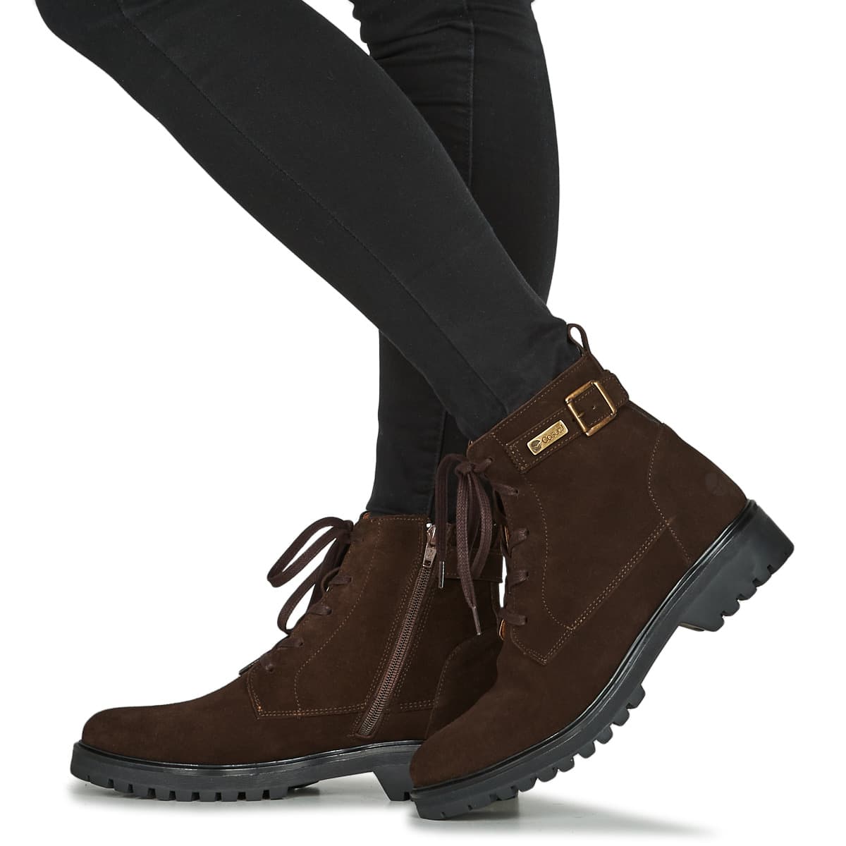 Women's Boots Casual Attitude Brown