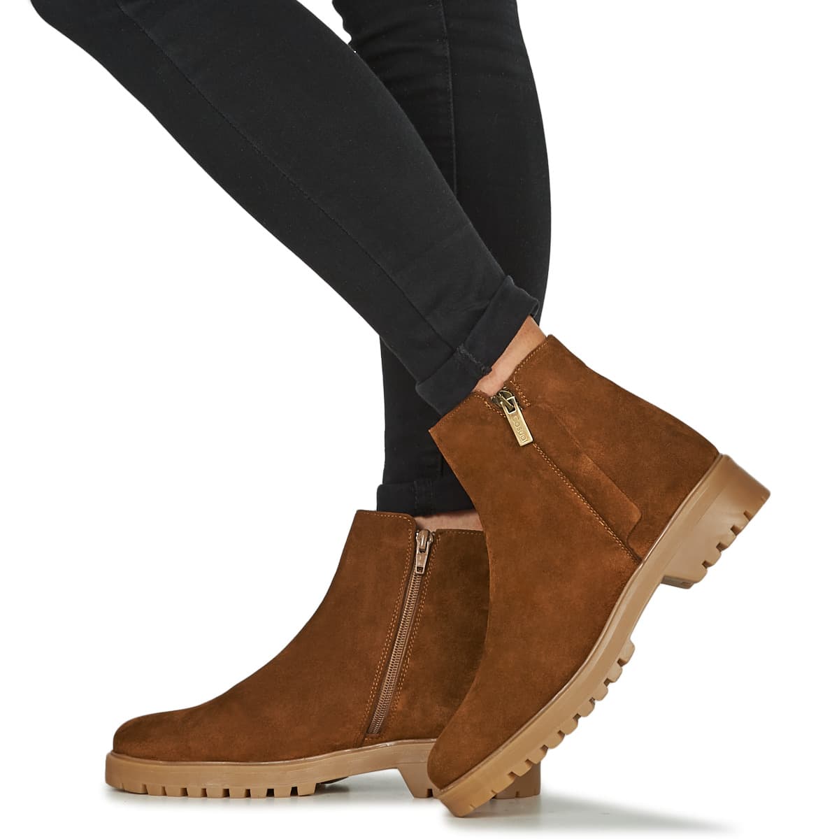 Women's Boots Casual Attitude Brown