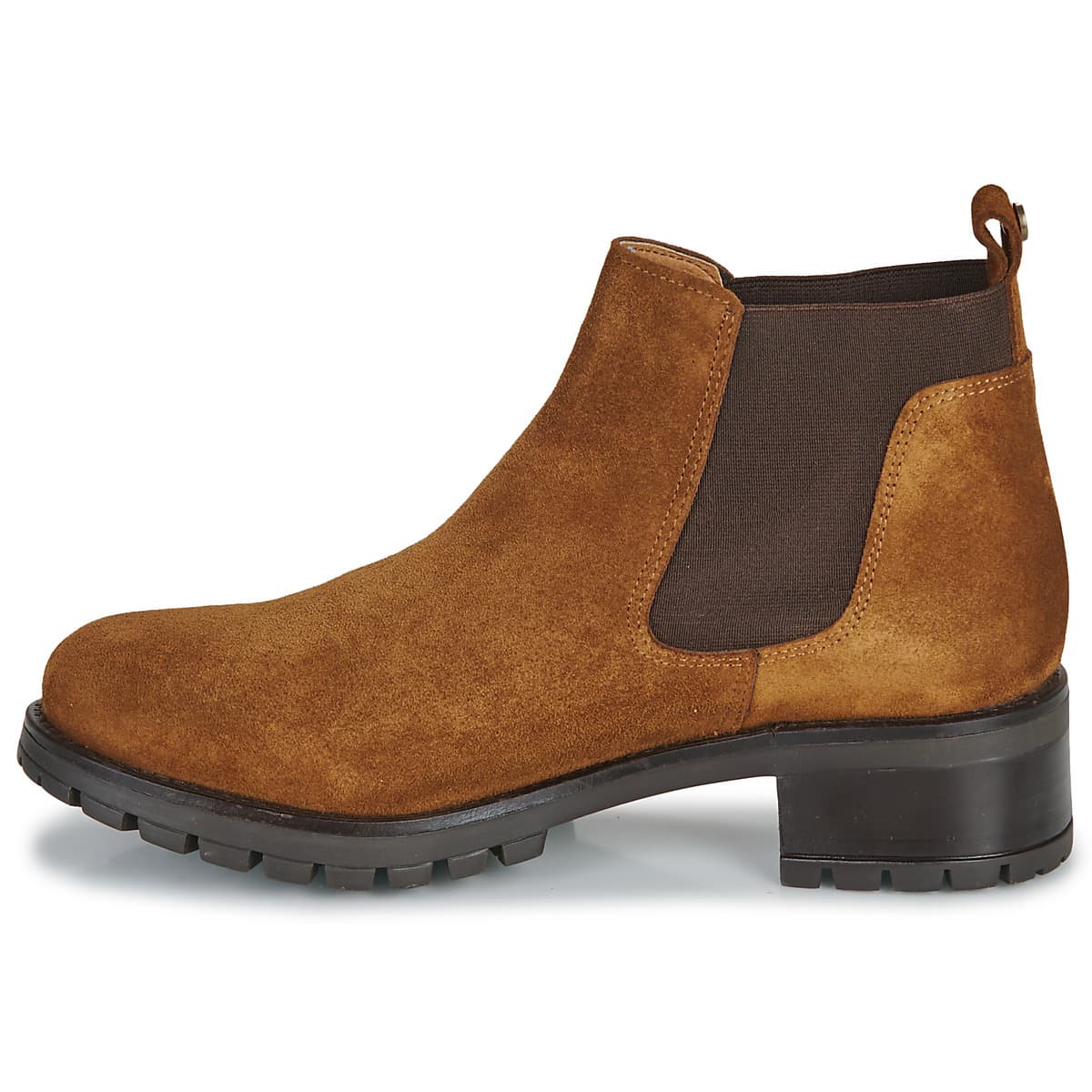 Women's Ankle Boots Casual Attitude Brown
