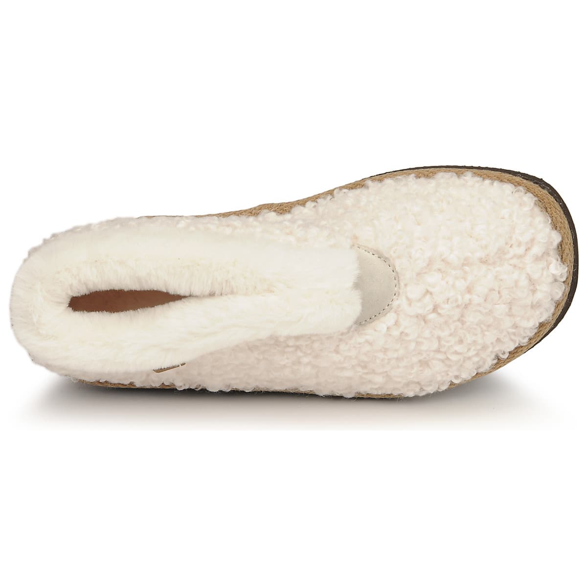 Women's House Slippers Casual Attitude White