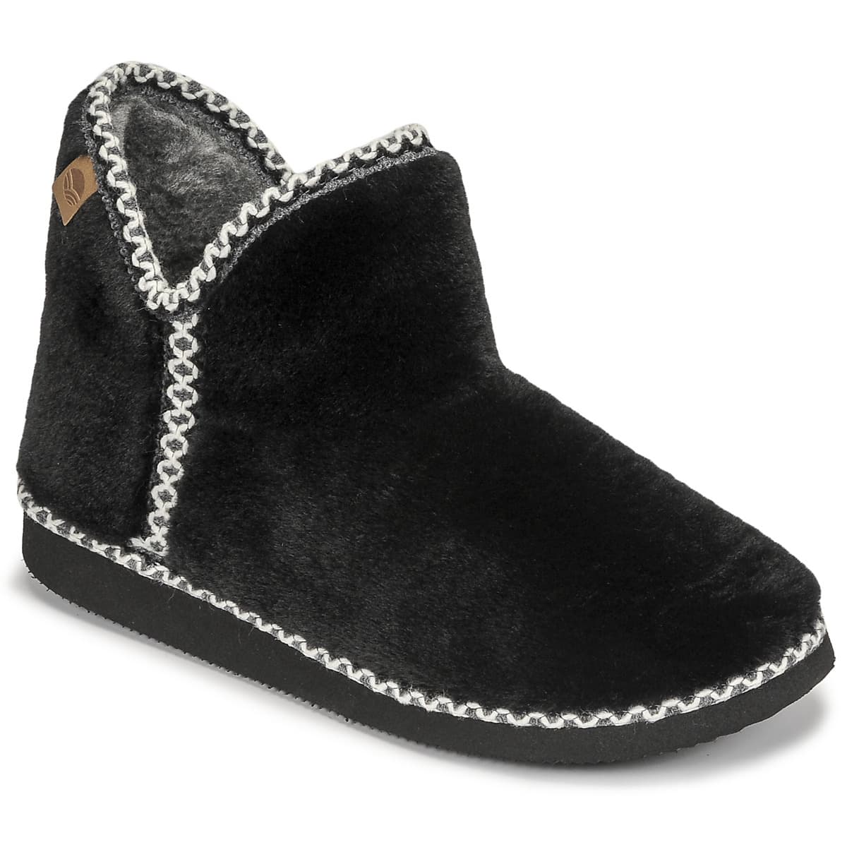 Men's House Slippers Casual Attitude Black