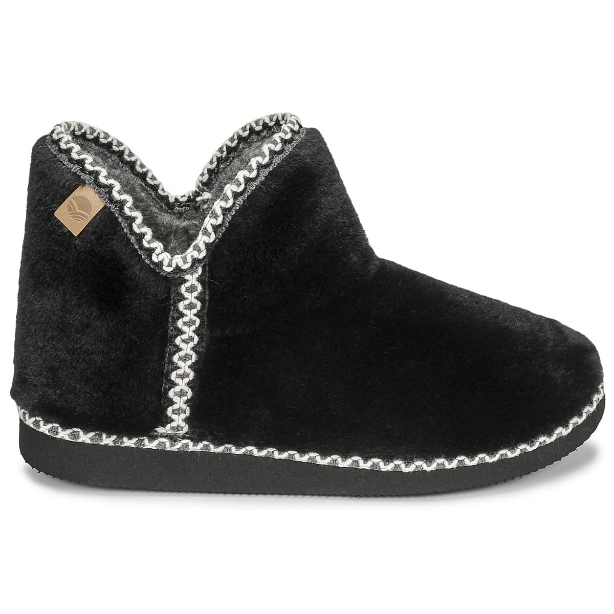 Men's House Slippers Casual Attitude Black