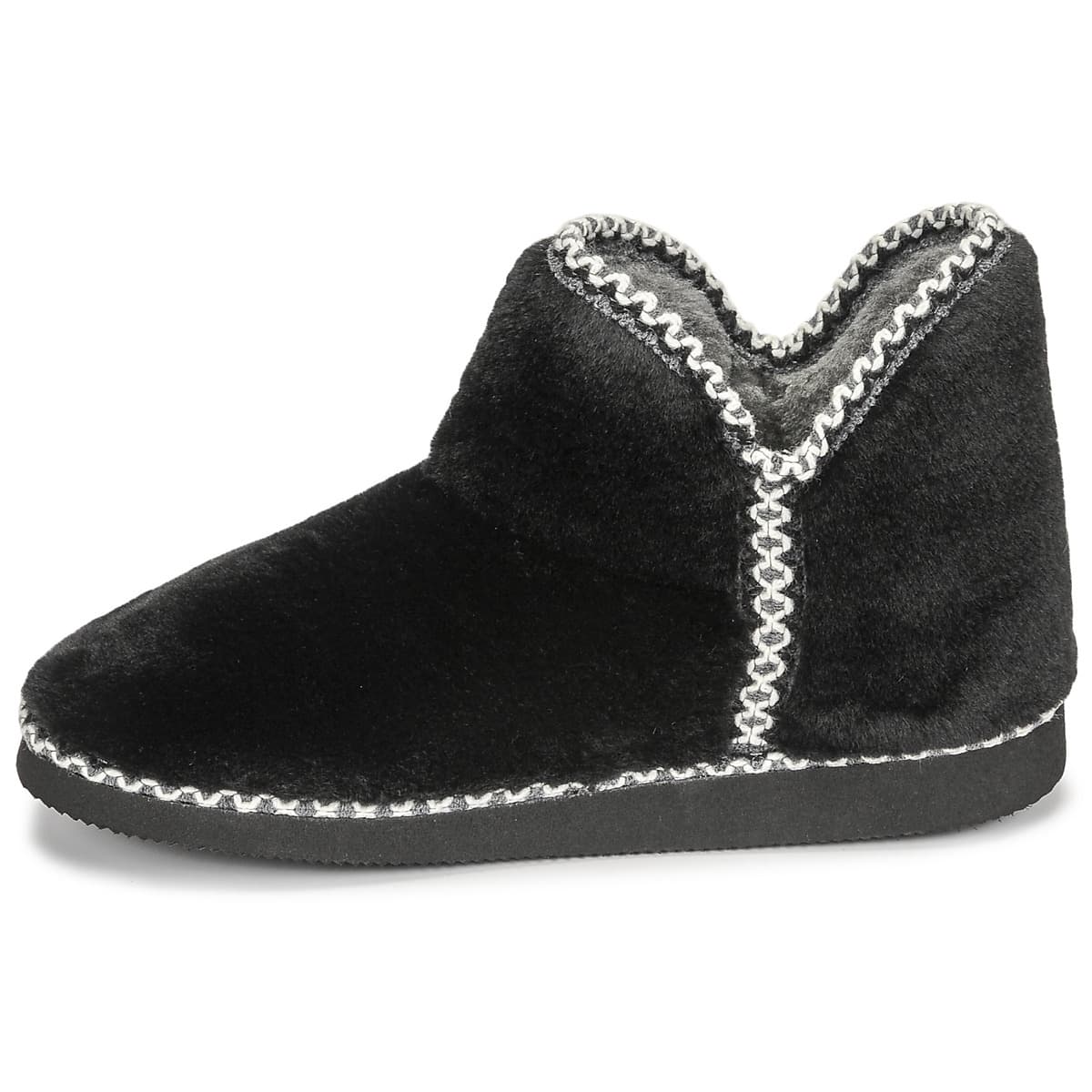 Men's House Slippers Casual Attitude Black