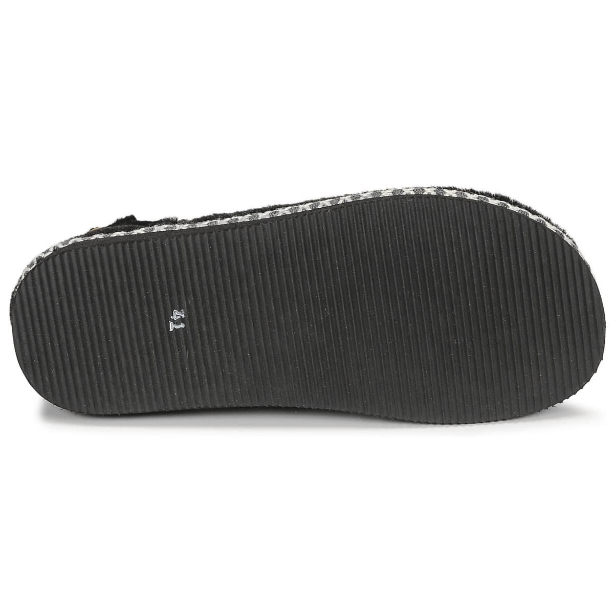 Men's House Slippers Casual Attitude Black