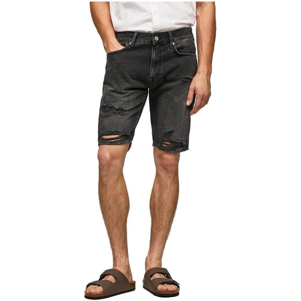 Men's Shorts Pepe Jeans Black