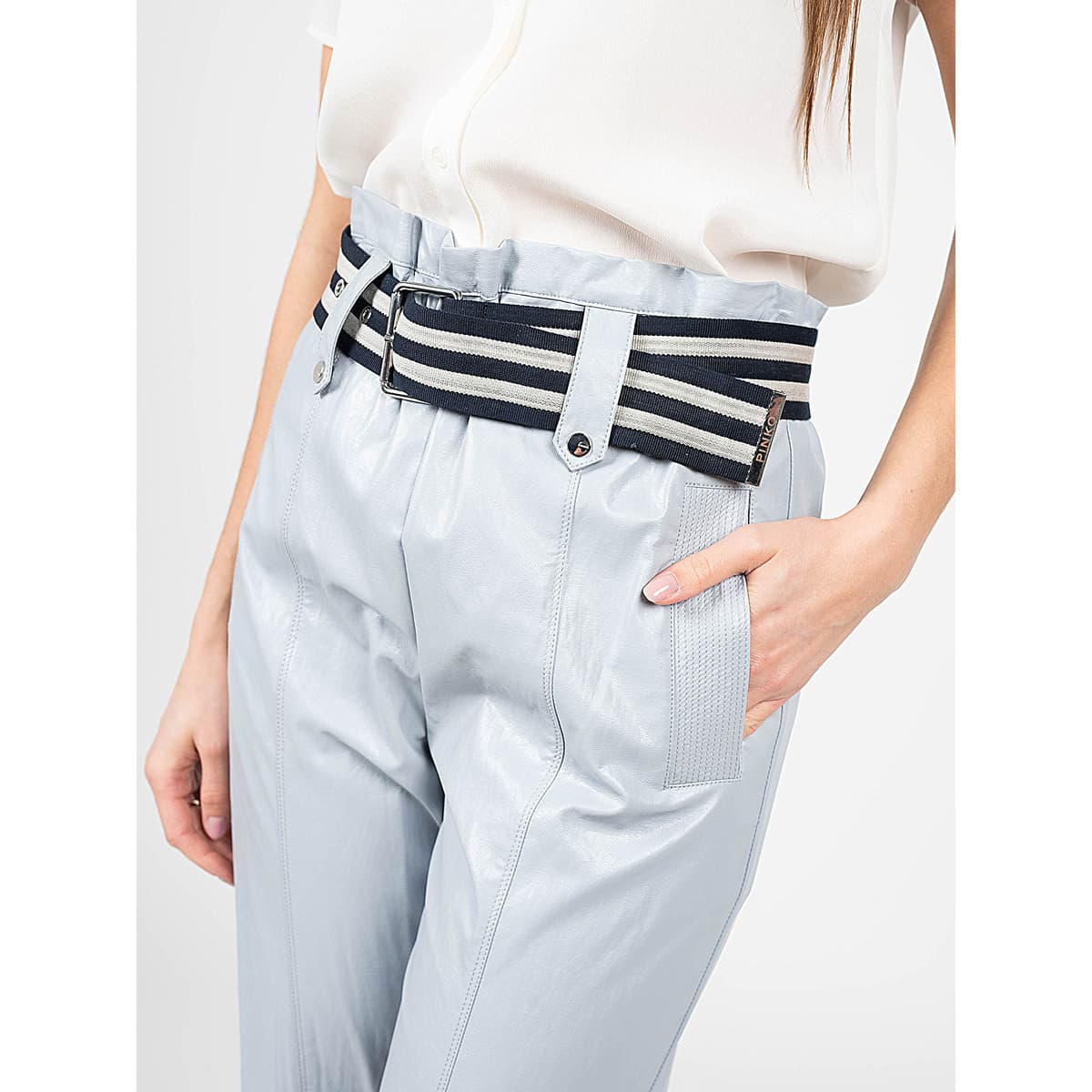 Women's Pants Pinko Blue