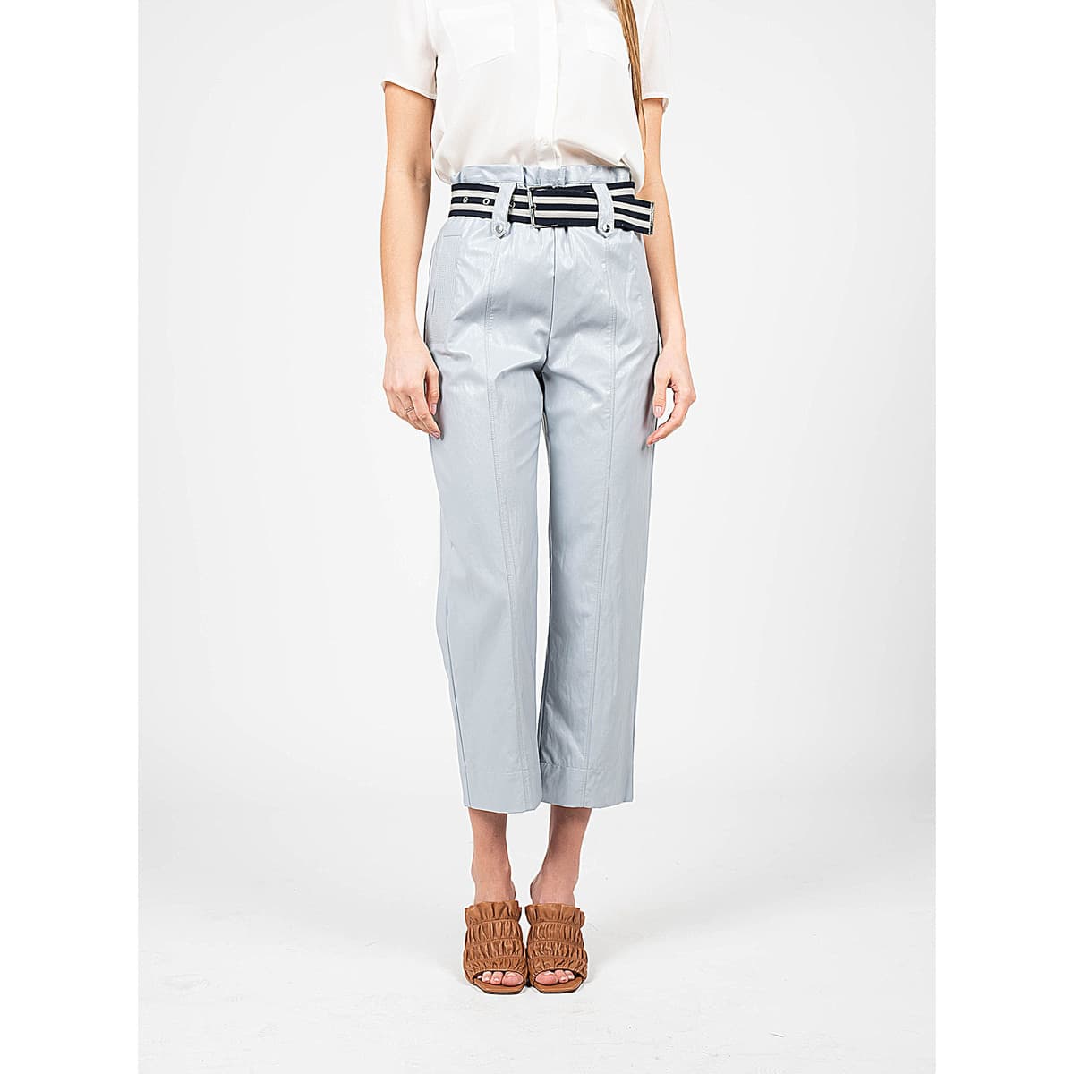 Women's Pants Pinko Blue