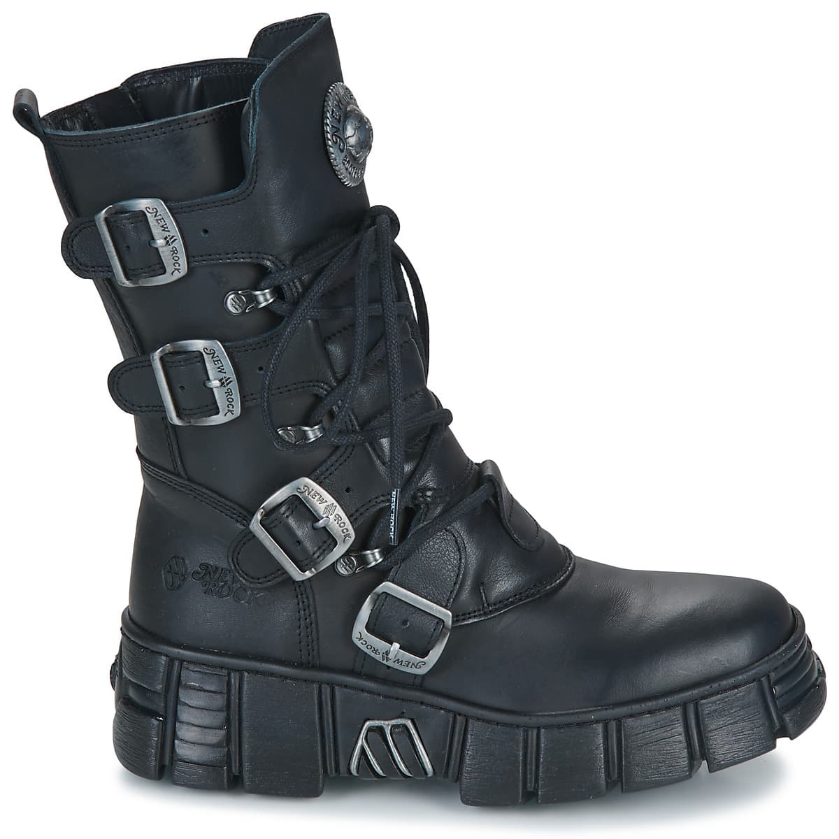 Men's Boots New Rock Black