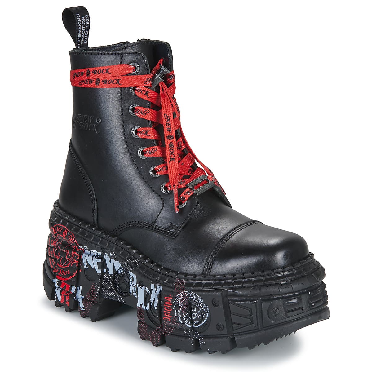 Women's Boots New Rock Black