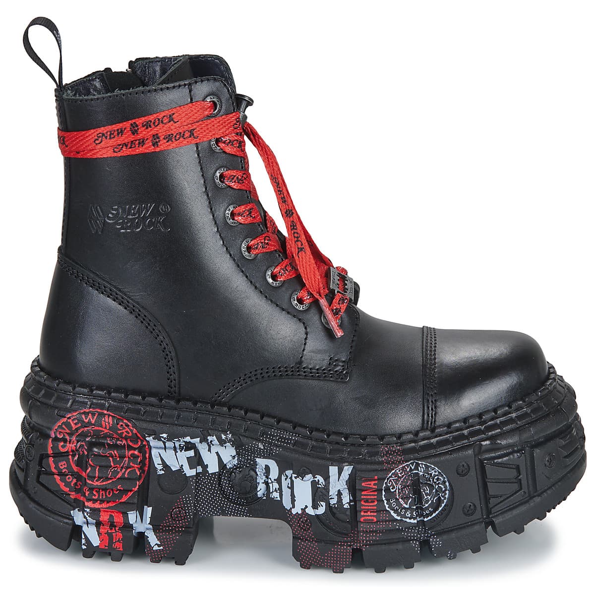 Women's Boots New Rock Black