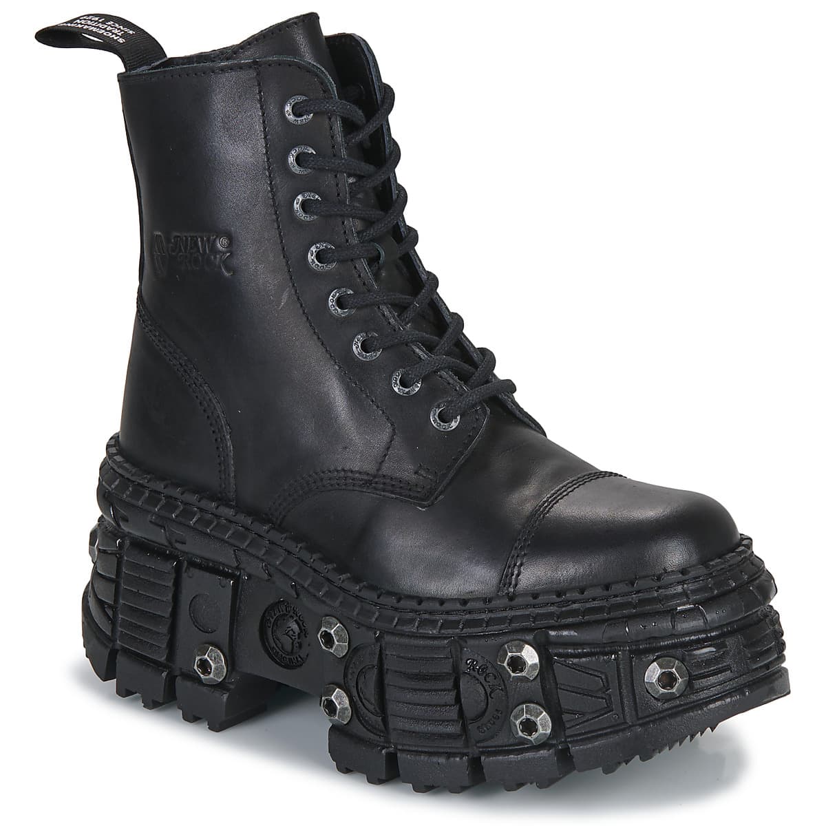 Men's Boots New Rock Black