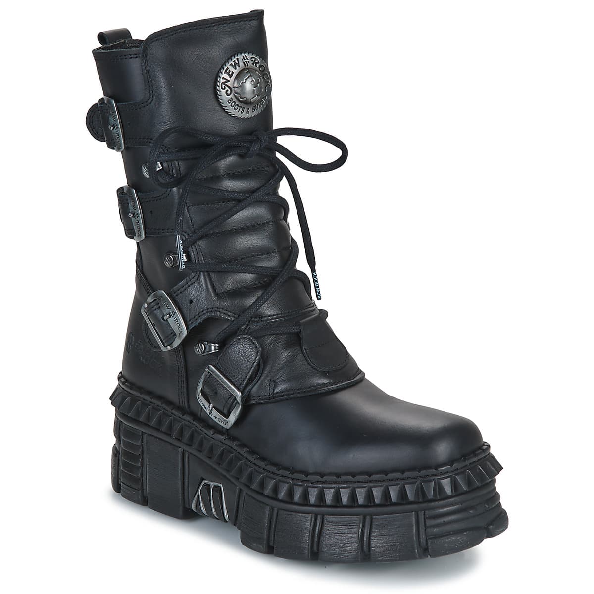 Men's Boots New Rock Black
