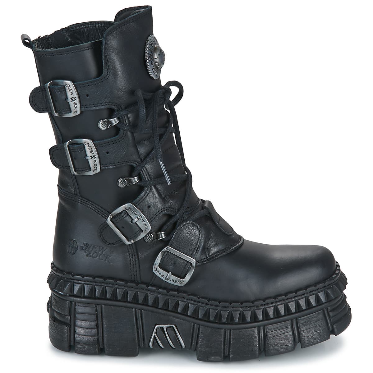 Men's Boots New Rock Black