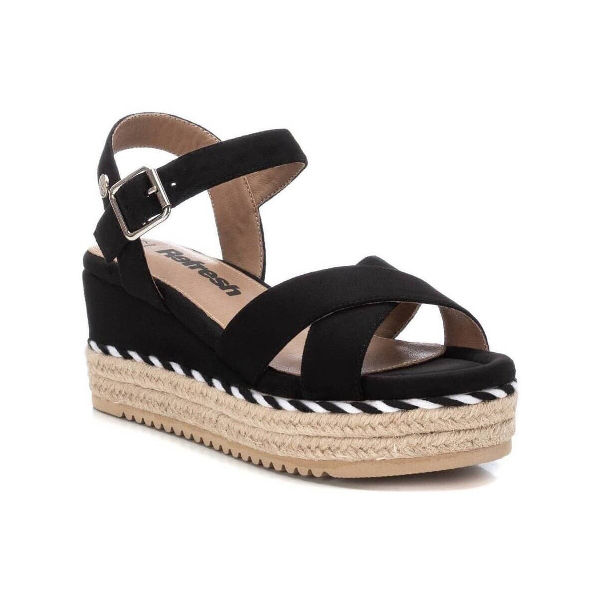 Women's Platforms Refresh Black