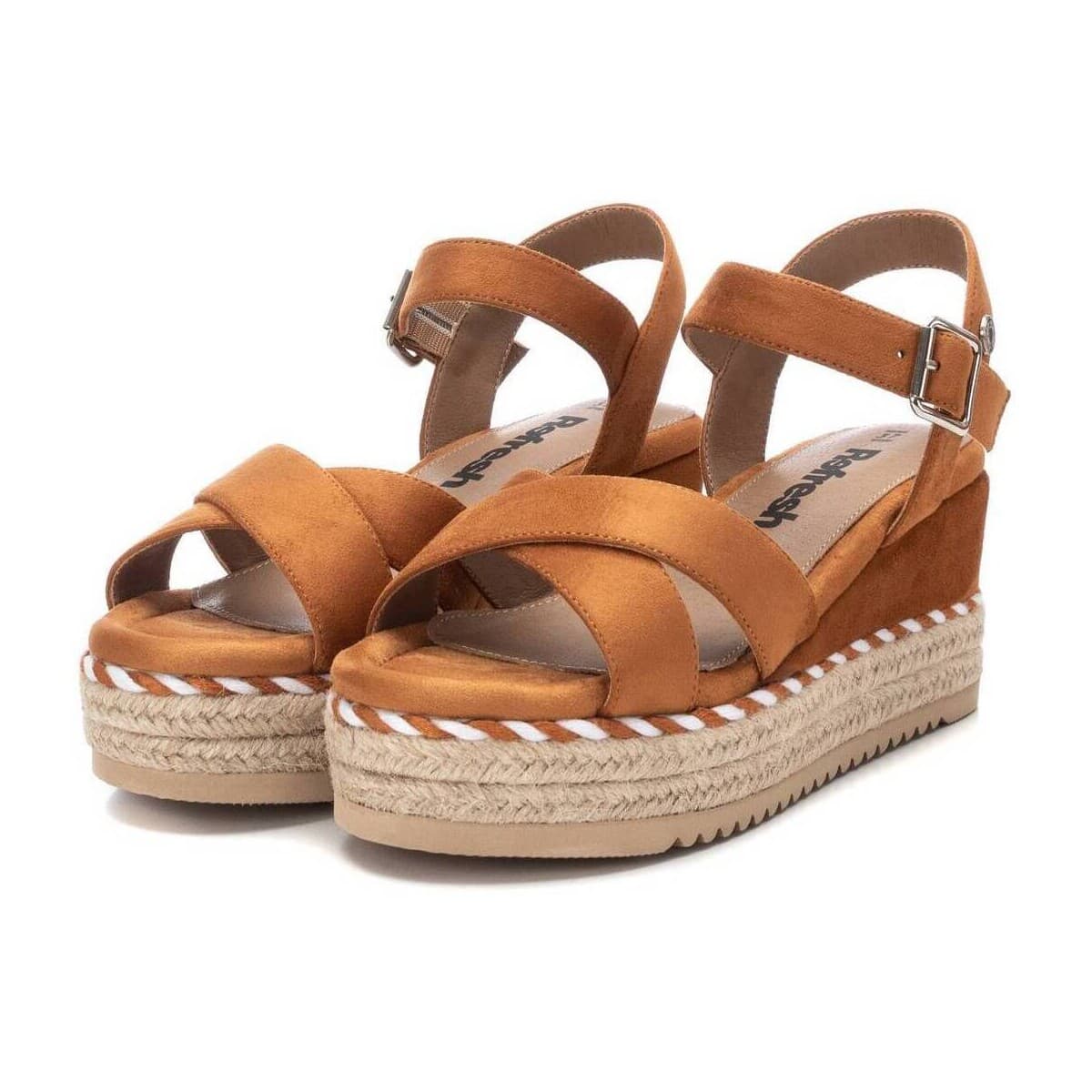 Women's Platforms Refresh Brown