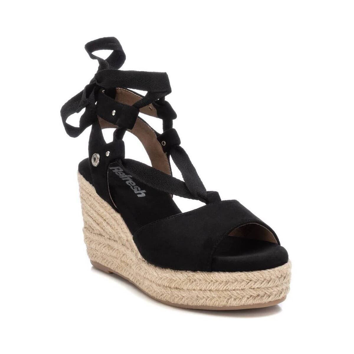 Women's Platforms Refresh Black