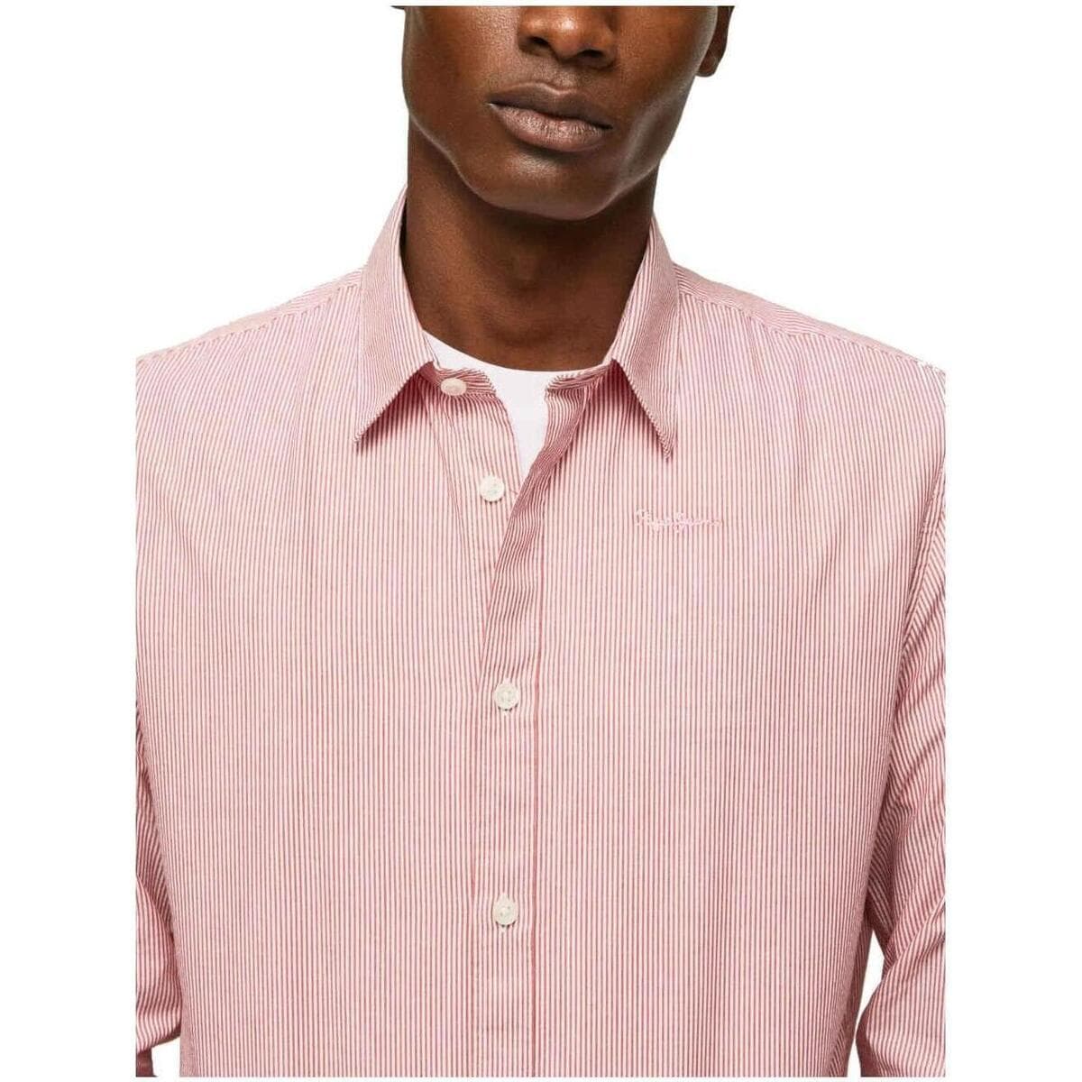 Men's Shirts Pepe Jeans Red