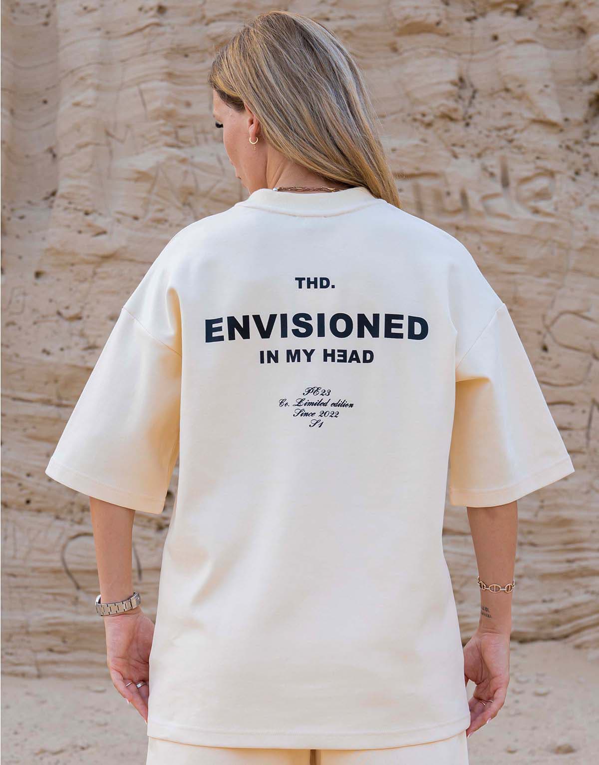 Men's T-Shirts THEAD. Beige