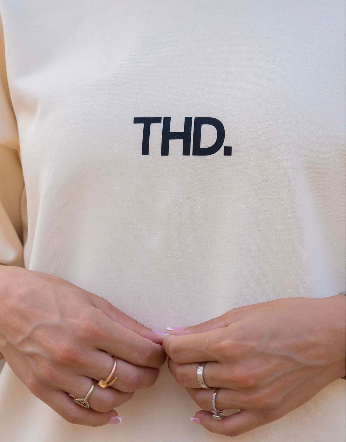 Men's T-Shirts THEAD. Beige