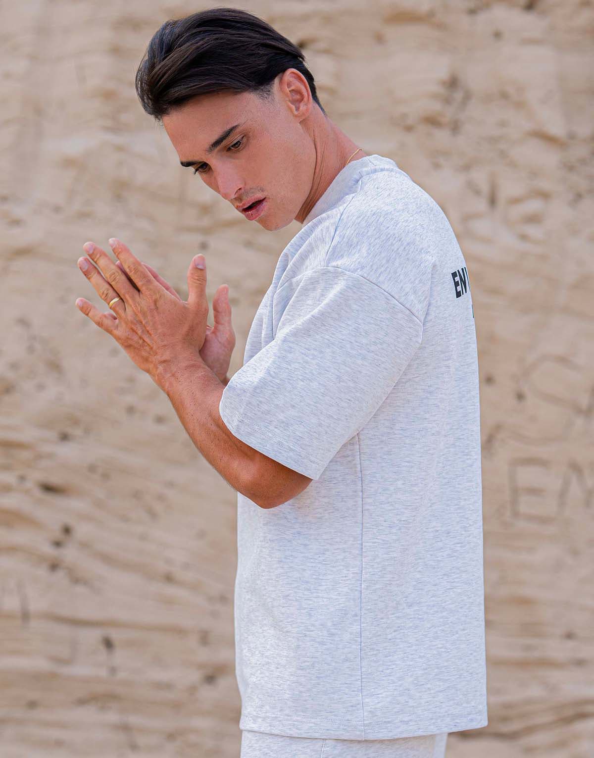 Men's T-Shirts THEAD. Gray