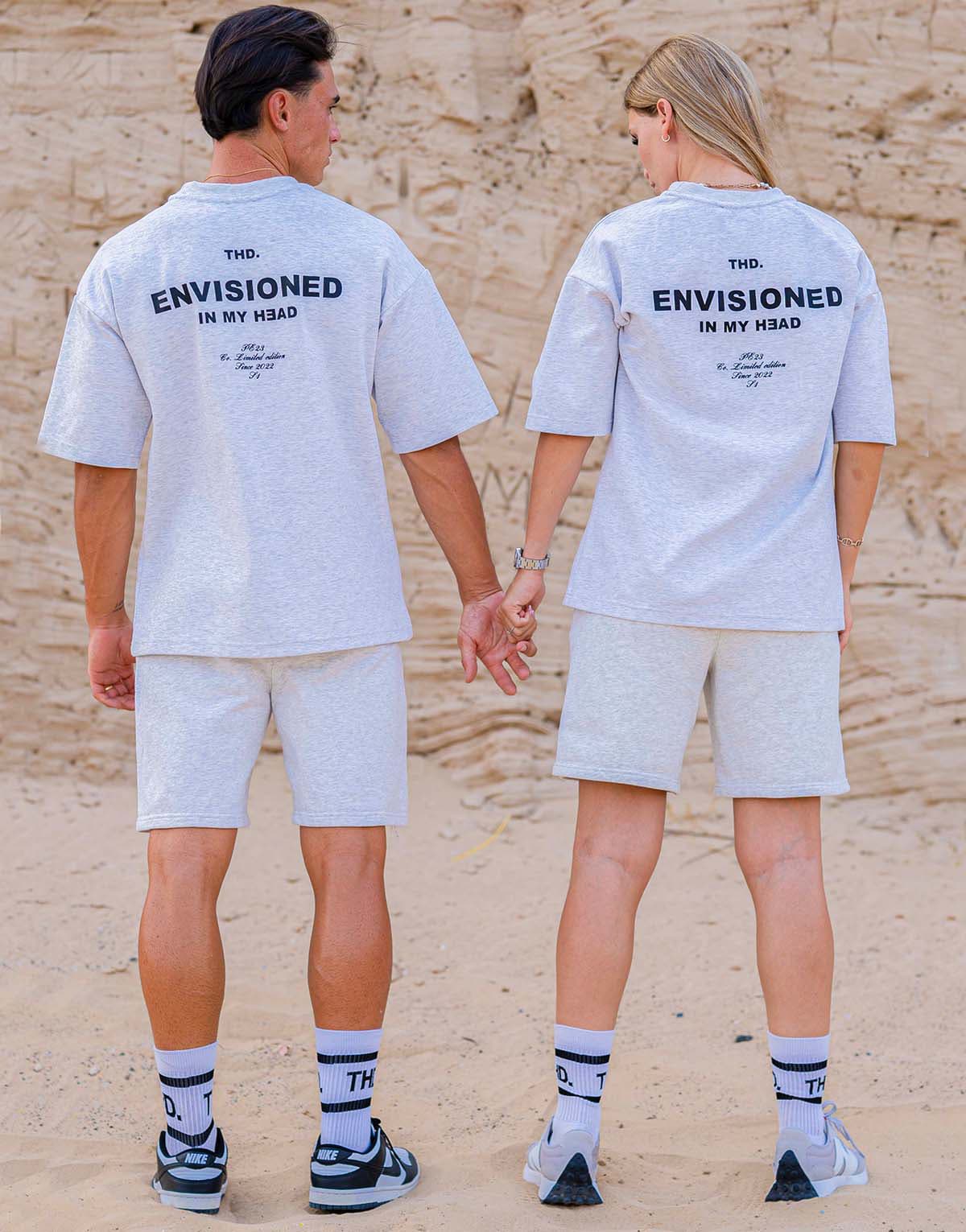 Men's T-Shirts THEAD. Gray